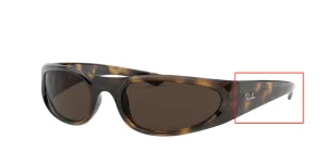 Original Ray-Ban RB4332 arms, colour 710 · Havana light