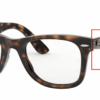 Original Ray-Ban RB2242V Wayfarer Oval arms