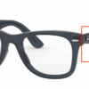 Original Ray-Ban RB2242V Wayfarer Oval arms