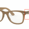 Original Ray-Ban RB2242V Wayfarer Oval arms