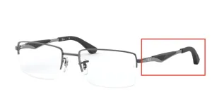 Original Ray-Ban RB6285 arms, colour 2502 · Gunmetal