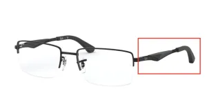 Original Ray-Ban RB6285 arms, colour 2503 · Black matte