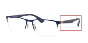 Original Ray-Ban RB6335 Eyeglasses arms, colour 2947 · Gunmetal blue
