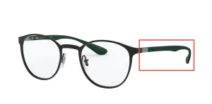 Original Ray-Ban RB6355 arms, colour 3098 · Black matte