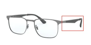 Original Ray-Ban RB6363 arms, colour 2553 · Brushed gunmetal