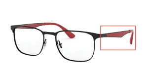 Original Ray-Ban RB6363 arms, colour 3018 · Top black black matte