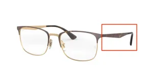 Original Ray-Ban RB6421 arms, colour 3001 · Pink gold on top havana