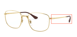 Original Ray-Ban RB6457 arms, colour 2500 · Arista