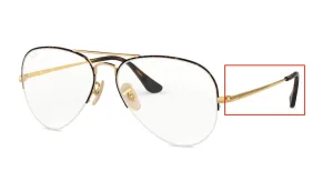 Original Ray-Ban RB6589 Aviator Gaze arms, colour 2945 · Gold on top havana