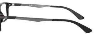 Original Ray-Ban RB7017 arms, colour 2000 · Black shiny