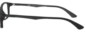 Original Ray-Ban RB7017 arms, colour 5196 · Black matte