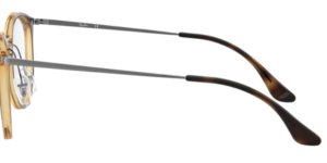 Original Ray-Ban RB7140 arms, colour 2012 · Havana dark