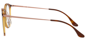 Original Ray-Ban RB7140 arms, colour 5687 · Red havana