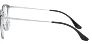 Original Ray-Ban RB7140 arms, colour 5852 · Clear on top black
