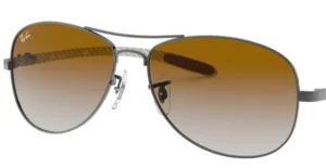 Original lenses Ray-Ban RB8301, colour 51 · Brown light gradient · plastic