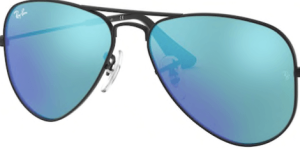 Ray-Ban RJ9506S JUNIOR AVIATOR, colour 201/55 black matte