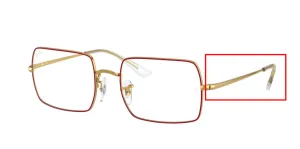 Original Ray-Ban RB1969V Rectangle arms, colour 3106 · Red on legend gold