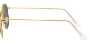 Original Ray-Ban RB3447 Round Metal arms, colour 9196 · Legend gold