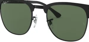 Original lenses Ray-Ban RB3716 Clubmaster Metal, colour 58 · Green polarized