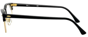 Original Ray-Ban RB3946V Clubmaster Oval arms, colour 8057 · Black