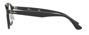 Original Ray-Ban RB5354 arms, colour 2000 · Black shiny