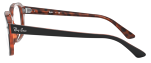 Original Ray-Ban RB5382 arms, colour 5909 · Top gray on havana