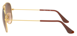 Original Ray-Ban RB9506S Junior JUNIOR AVIATOR arms, colour 223 · Arista
