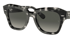 Ray-Ban RB2186 STATE STREET, colour 133371 · Gray havana