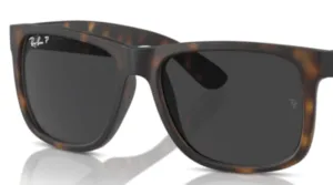 Original lenses Ray-Ban RB4165 Justin, colour 865/87 · Gray polarized · plastic