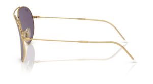 Original Ray-Ban RB0101S Aviator Reverse arms, colour 001 · Arista