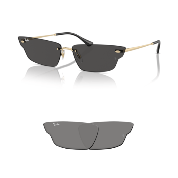 Original Ray-Ban RB3731 ANH Replacement Lenses
