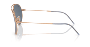 Original Ray-Ban RB0101S Aviator Reverse arms, colour 9202 · Pink gold