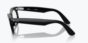 Original Ray-Ban RB2242V Wayfarer Oval arms, colour 2000 · Black shiny