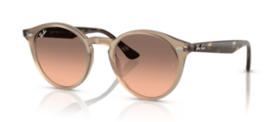 Ray-Ban 2180, colour 678846 · Pink gradient gray