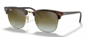 Ray-Ban 3016 CLUBMASTER, colour 990/9J · Red havana