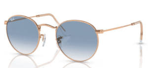 Ray-Ban 3447 ROUND METAL, colour 92023F · Pink gold