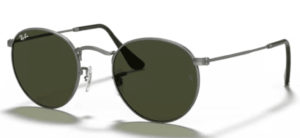 Ray-Ban 3447 ROUND METAL, colour 029 · Matte gunmetal