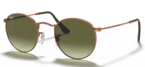 Ray-Ban 3447 ROUND METAL, colour 9002A6 · Bronze · cooper