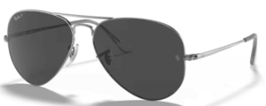 Ray-Ban RB3689 AVIATOR METAL II, colour 004/48 gunmetal