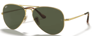 Ray-Ban RB3689 AVIATOR METAL II, colour 914731 arista