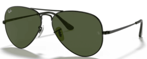 Ray-Ban RB3689 AVIATOR METAL II, colour 914831 black