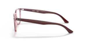 Original Ray-Ban RB7159 arms, colour 8097 · Havana on clear purple