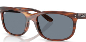 Original lenses Ray-Ban RB2389 Balorette, colour 62 · Blue