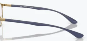 Original Ray-Ban RB6355 arms, colour 3159 · Brown on gold