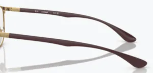 Original Ray-Ban RB6355 arms, colour 3158 · Gray dark on gold