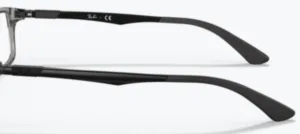 Original Ray-Ban RB7017 arms, colour 8059 · Clear gray
