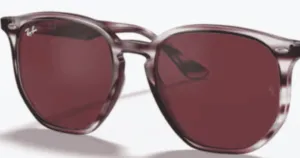 Original lenses Ray-Ban RB4306, colour 75 · Violet dark · plastic