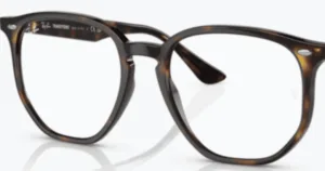 Original lenses Ray-Ban RB4306, colour M1 · Clear/green · plastic