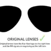 Original lenses Ray-Ban RB4187 Chris