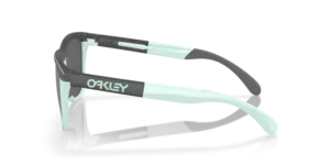 Original Oakley OO9284 Frogskins Range arms, colour 03 · Matte carbon/blue milkshake